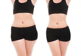 before and after workouts to slim your hips and abdomen