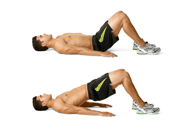 glute bridge for weight loss