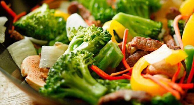 vegetable salad for gastritis